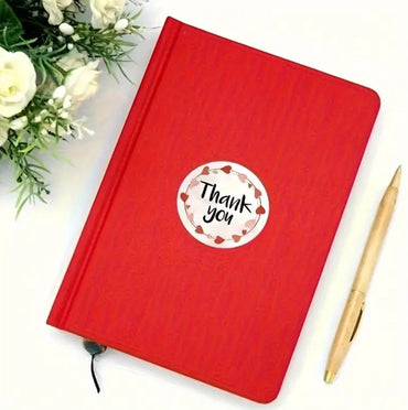 500 tk Südame 'Aitäh' Pitserkleebised - Täiuslikud Ümbrikutele, Kingituste Pakkimiseks & Peo Lemmikutele - Ostuklikk