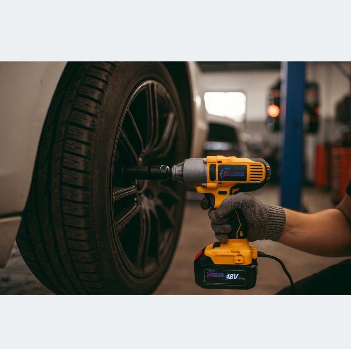 Aku löökmutrikeeraja 1/2", 48V, 380 Nm – komplekt 2 akuga + kohver - Ostuklikk