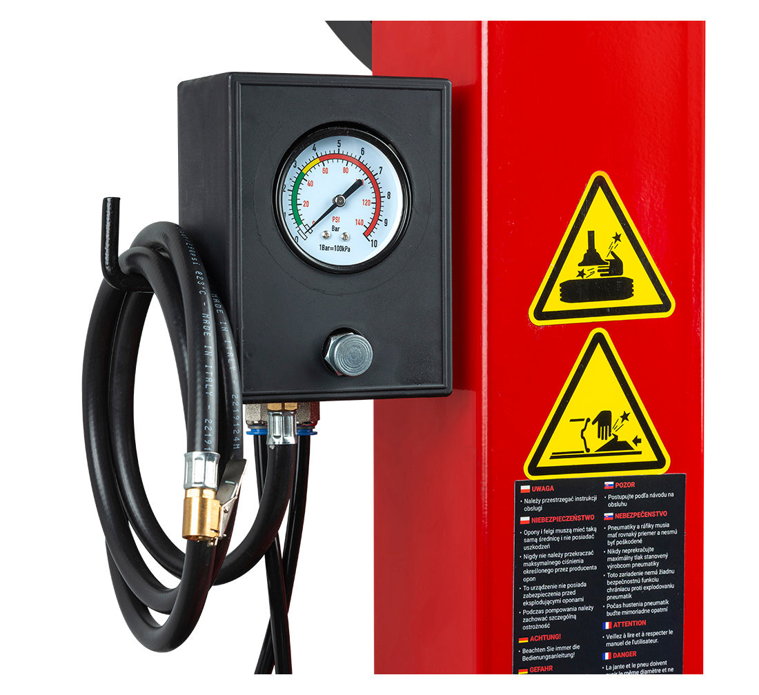 REDATS M-221FI automaatne rehvivahetuspink 230V + 24 L inflator