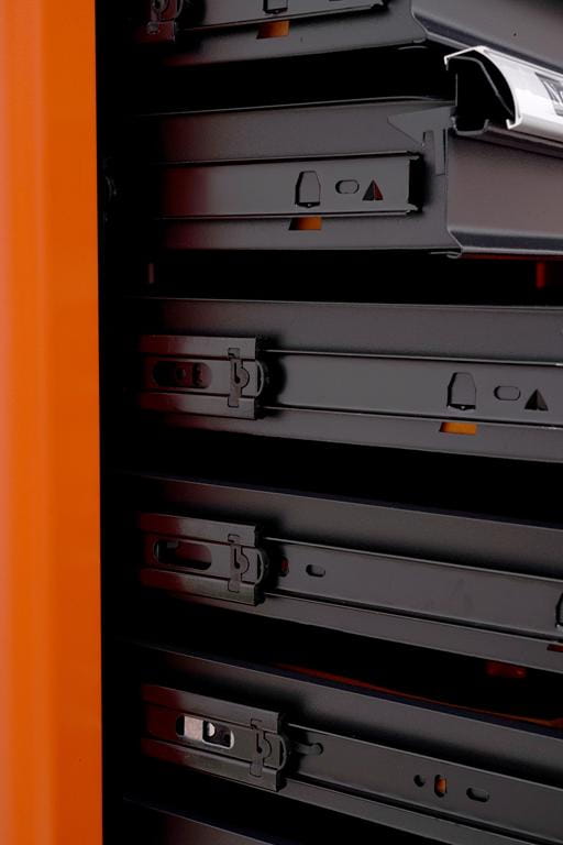 Kraft&Dele KD1067 tööriistakapp 258 tk, 7 sahtlit - Ostuklikk