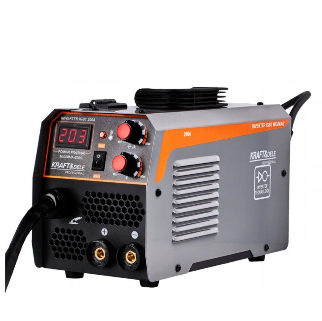 Kraft&Dele KD1788 MIG/MMA inverterkeevitus 200 A, 7,5 kg - Ostuklikk