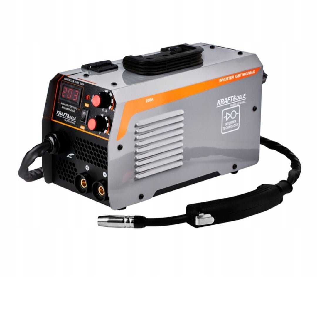 Kraft&Dele KD1788 MIG/MMA inverterkeevitus 200 A, 7,5 kg - Ostuklikk