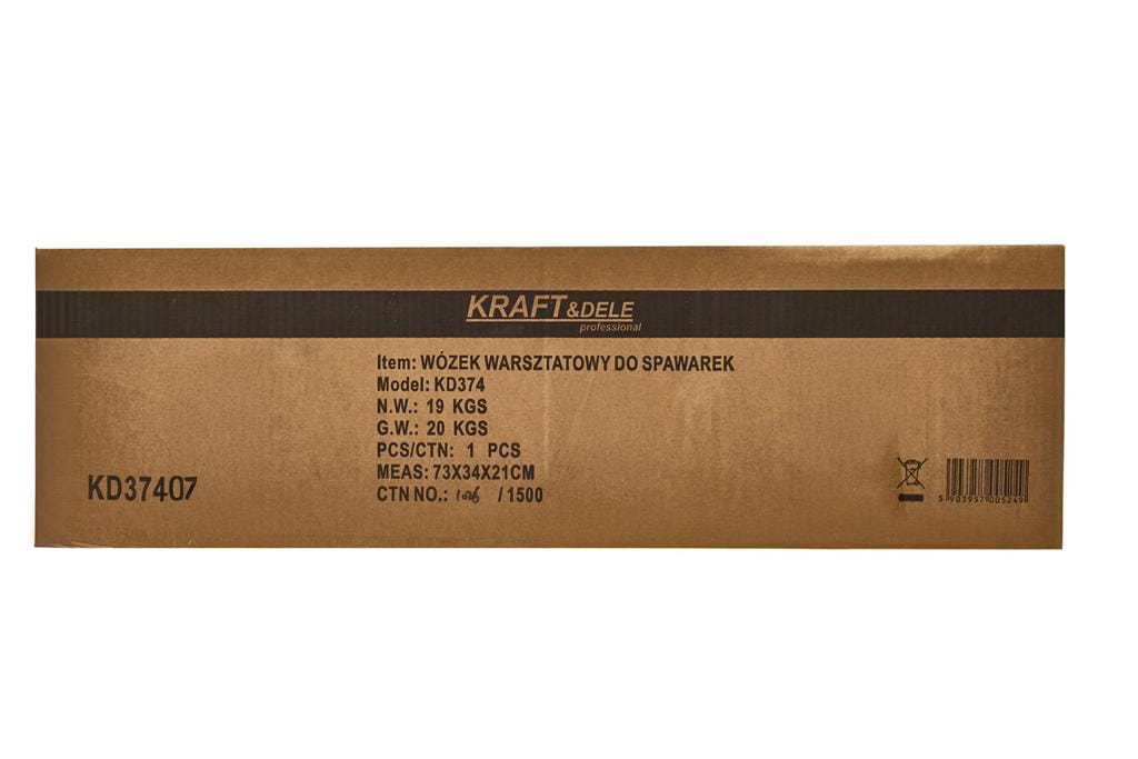 Kraft&Dele KD374 keevituskäru sahtlitega, 75 kg - Ostuklikk