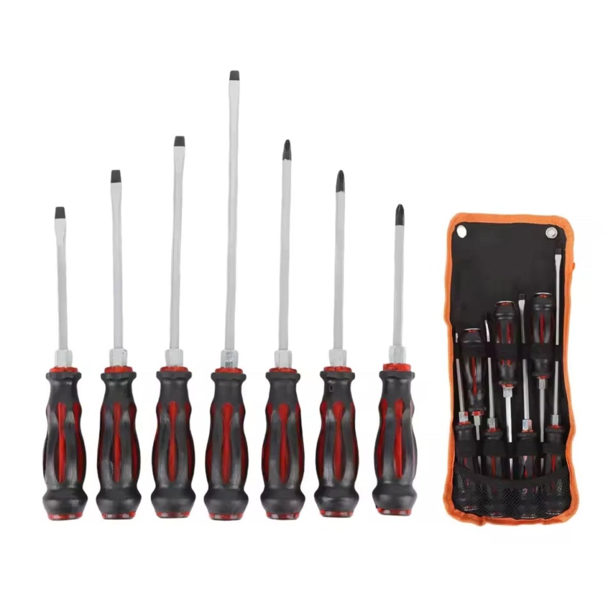 Löödavate kruvikeerajate komplekt 7 tk – metallpeaga, magnetotsad, vutlar - Ostuklikk