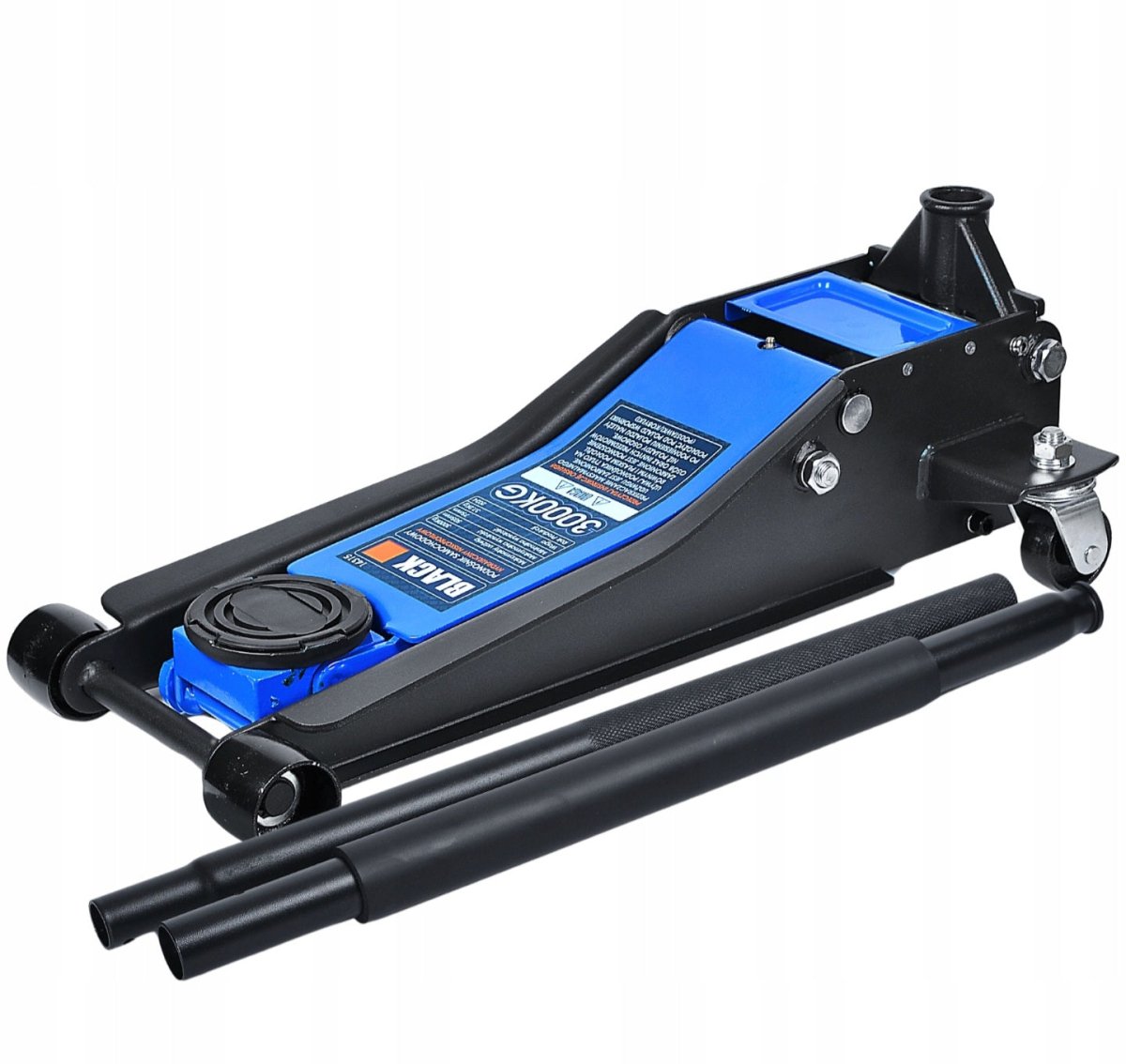 Madal hüdrauliline auto tungraud 3T, 75–505 mm - Ostuklikk