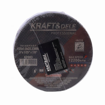 Metalli lõikeketas KD1993 – 125×1,0×22,23 mm (pakis 25 tk) - Ostuklikk