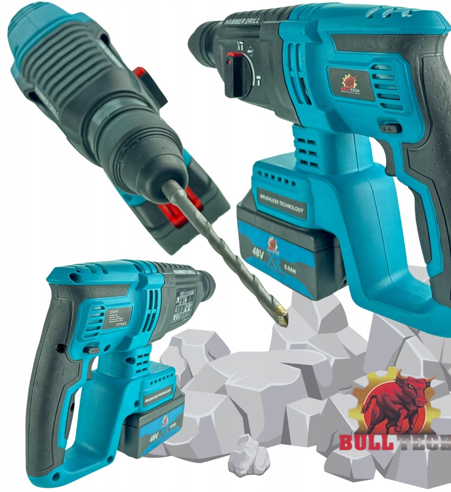 6-in-1 akutööriistad XXXL – BULLTECH