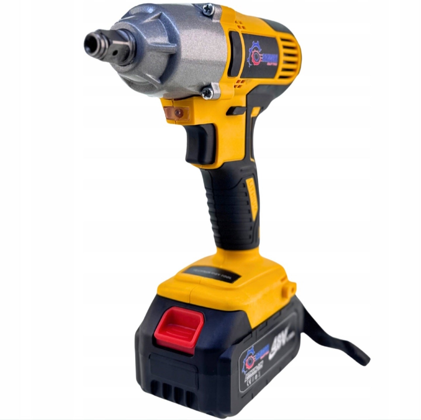 Aku löökmutrikeeraja 1/2", 48V, 380 Nm – komplekt 2 akuga + kohver