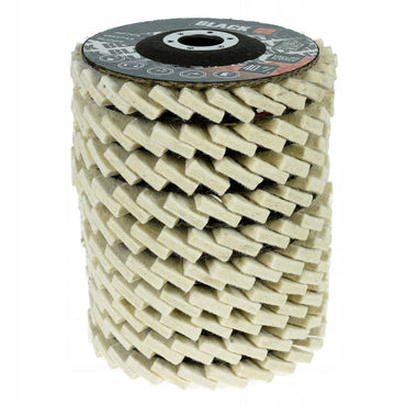 Vildist lamellketas 125 mm (ava 22 mm) – komplekt 10 tk – poleerimiseks, nurklihvijale – BLACK 42705 - Ostuklikk