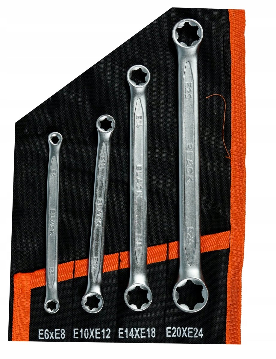 Võtmekomplekt 47 osa 6–32 mm – leht/silmus, TORX, C - tüüpi – BLACK, Cr - V - Ostuklikk
