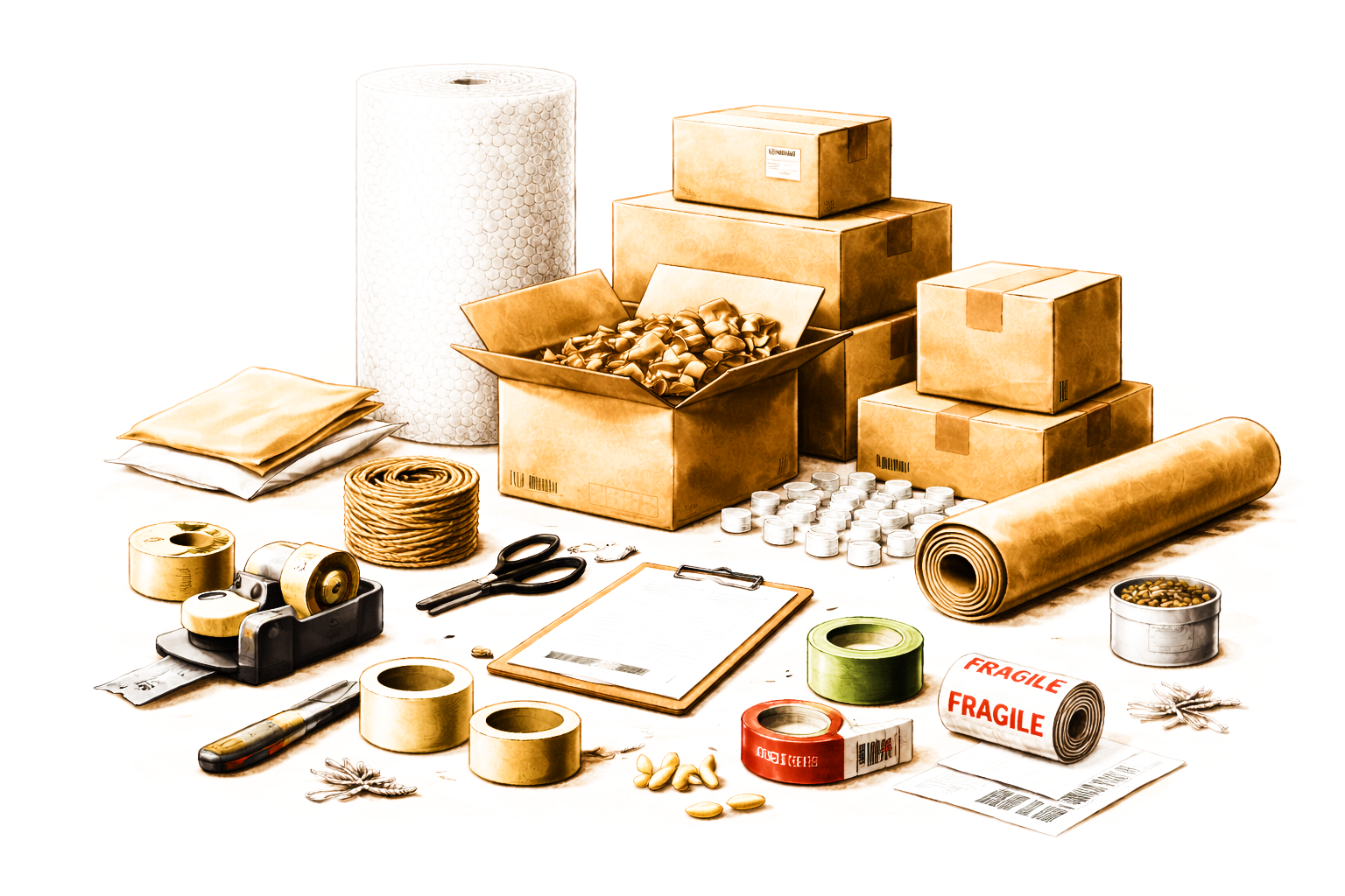 Packaging and Shipping