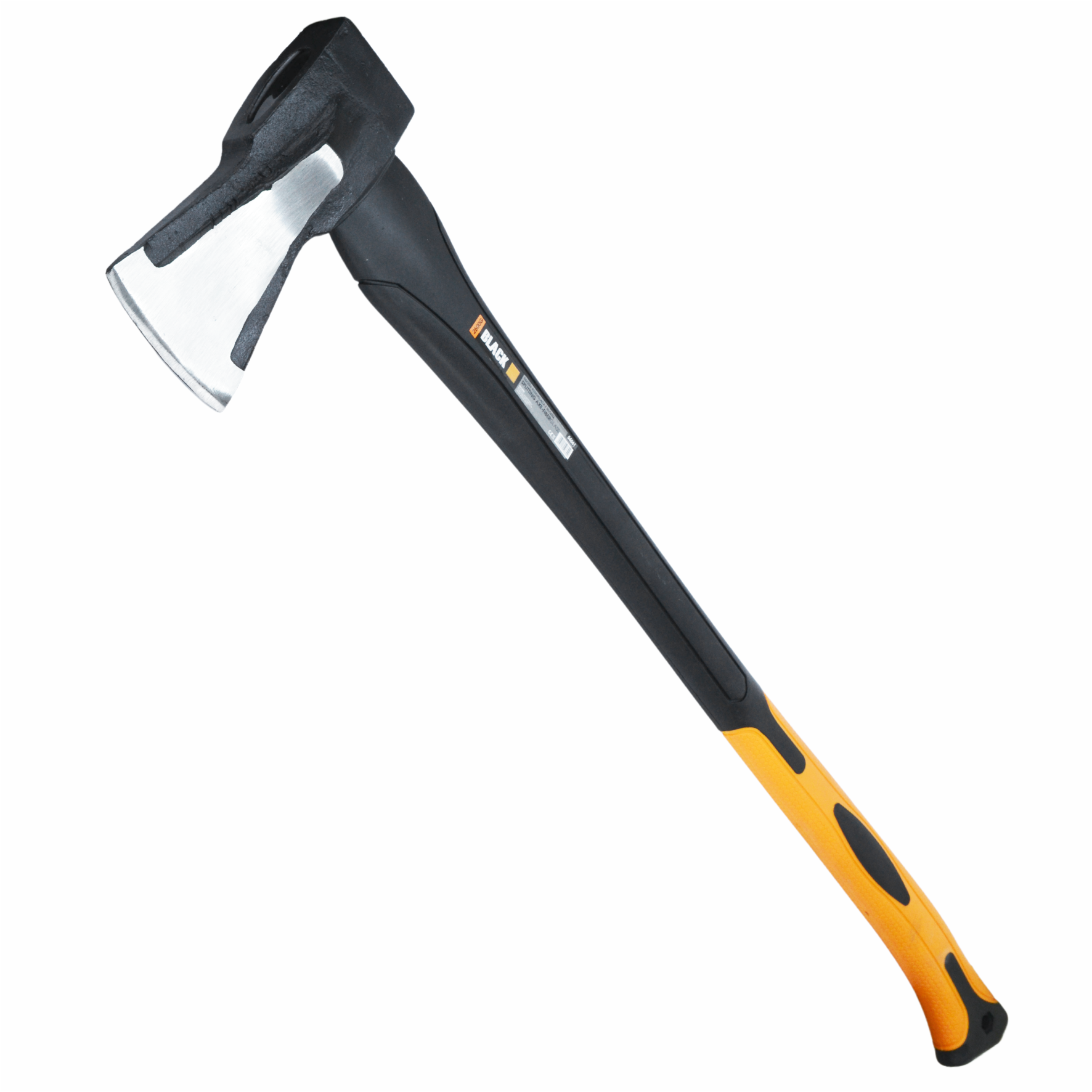 Fiberglass Splitting Axe 2500g Large Universal Strong Black