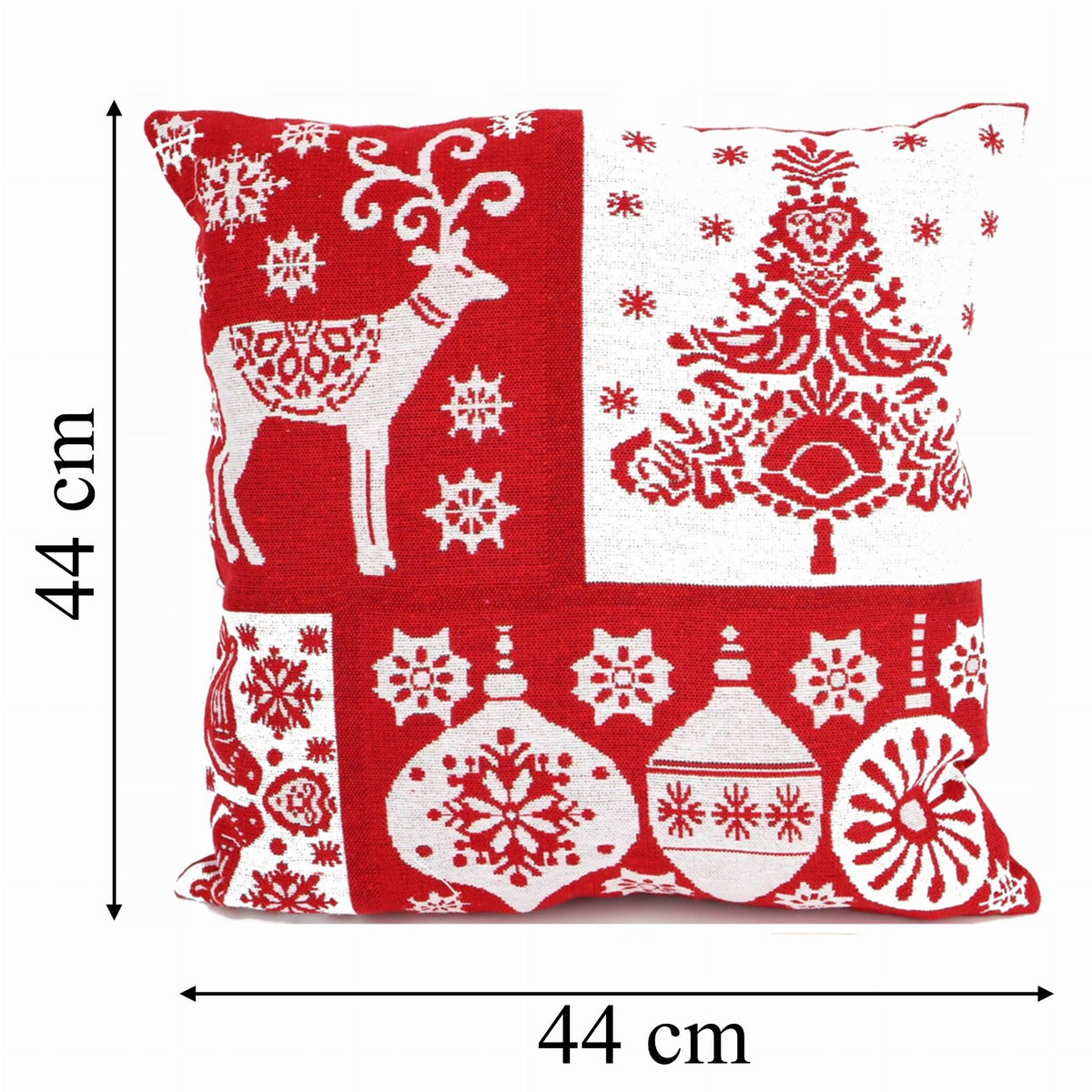 Jõuluteemaline dekoratiivne padjakate 44 × 44 cm RC-K-2679