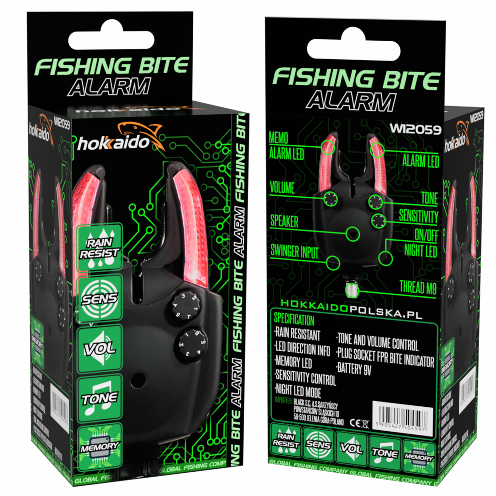 Kalastusäratus Hokkaido Memory öörežiim Jack 2.5 + punane aku