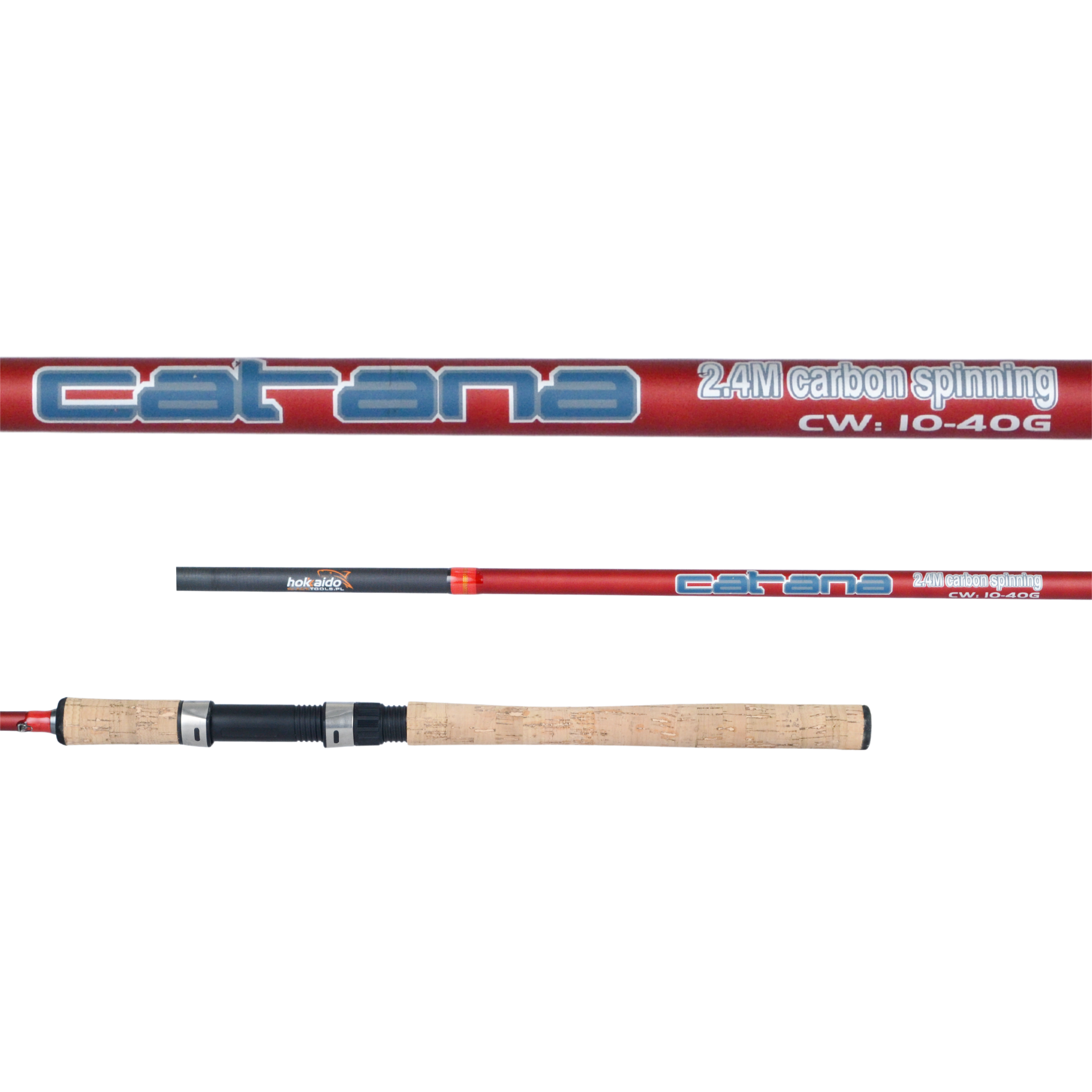 Hokkaido Catana Carbon spinningurits 2.4m 10-40g