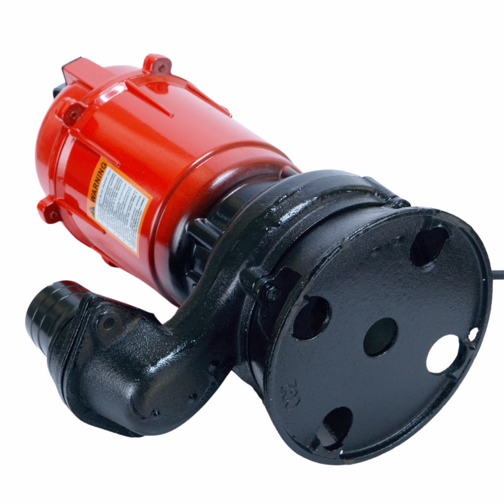 Musta värvi alumiiniumist reoveepump ilma ujukita, Black