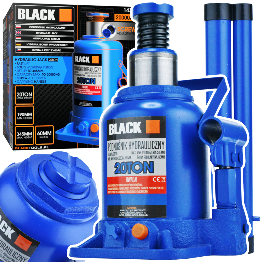 20-tonnine hüdrauliline sambatõstuk