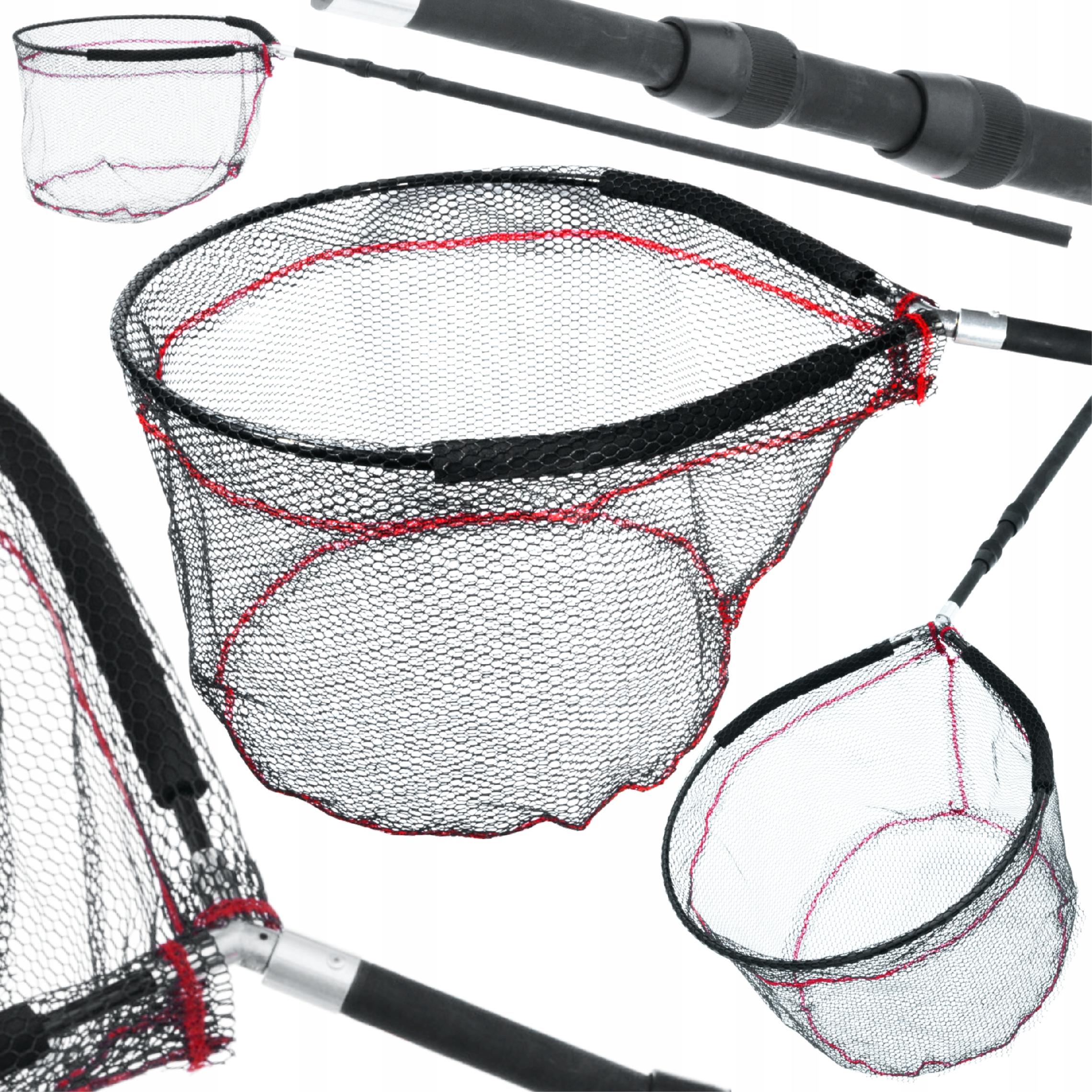 Telescopic Landing Net 290cm with 50x45cm Rubberized Basket