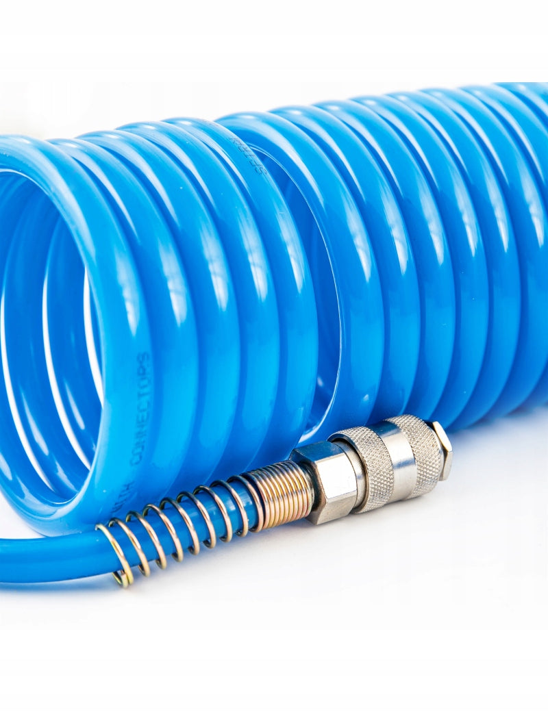 Spiral Pneumatic Hose 8x12mm, 10m, Black