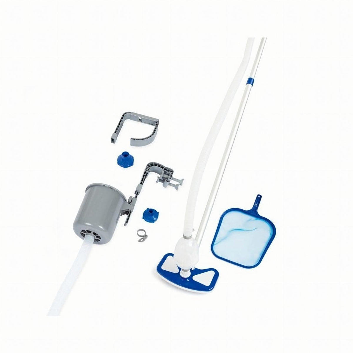 Bestway Deluxe 3-ühes basseinipuhastuskomplekt tolmuimejaga 58237