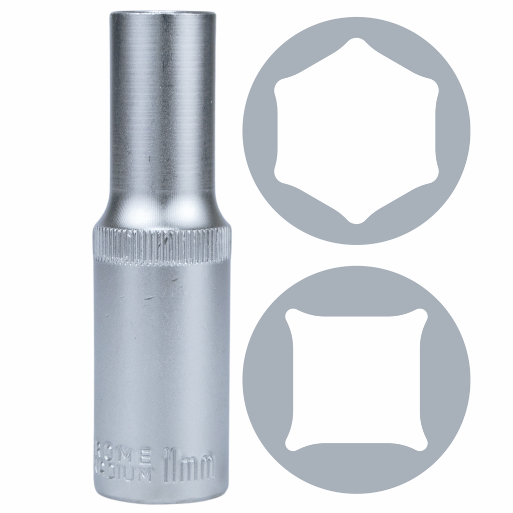 11mm 1/2" pikk padrun