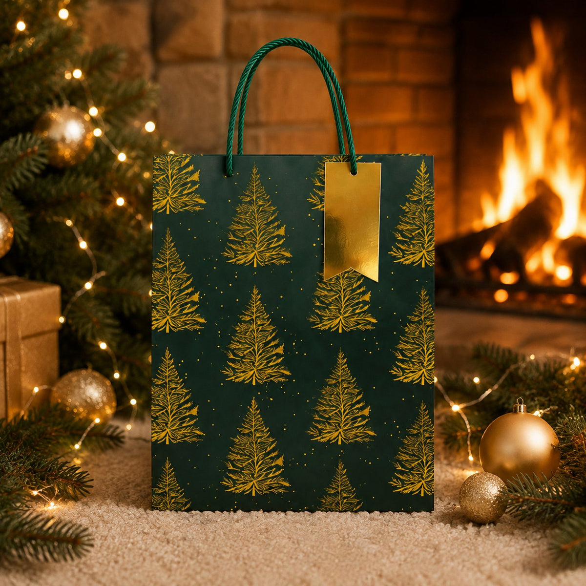 Christmas Gift Bags for Santa Presents under the Tree