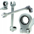 22mm Flexible Combination Ratchet Wrench