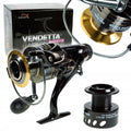 Hokkaido Vendetta 5000 Fishing Reel Free Spool 9+1 Metal+ Spool
