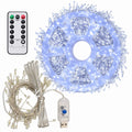 100 LED String Light Garland 3m White Cool with 8 Functions Remote USB