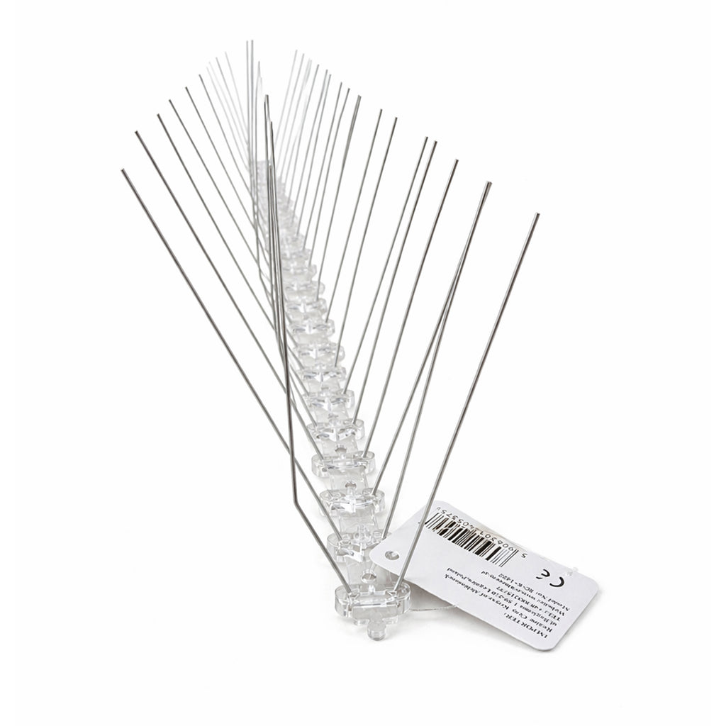 3200 pcs Stainless Steel Metal Bird Spikes for Pigeons and Sparrows on Window Sills and Ledges 50 cm