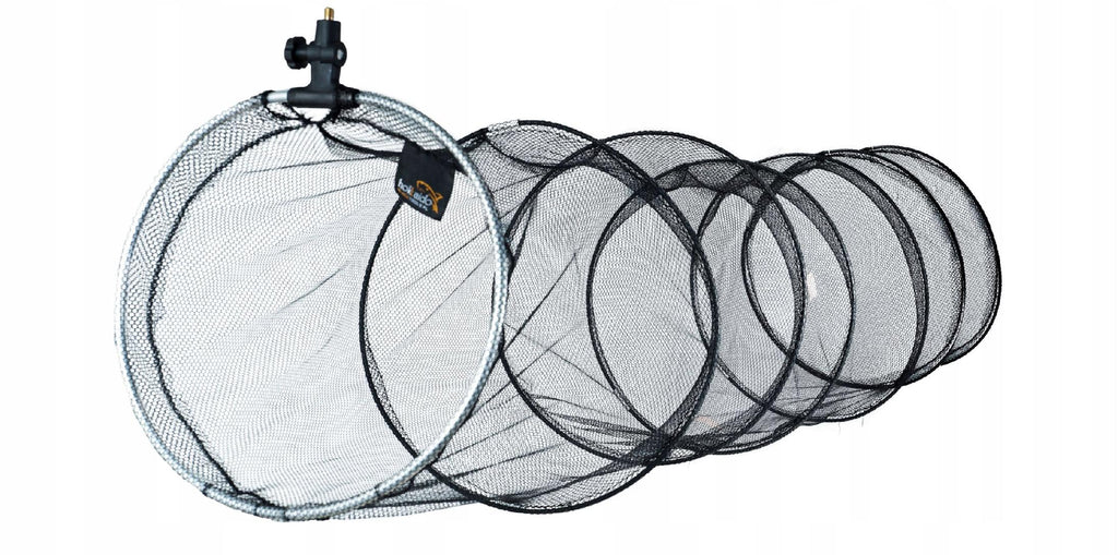 Fishing Net Sadzyk 2.5m x 45cm Pole with 8 Hoops