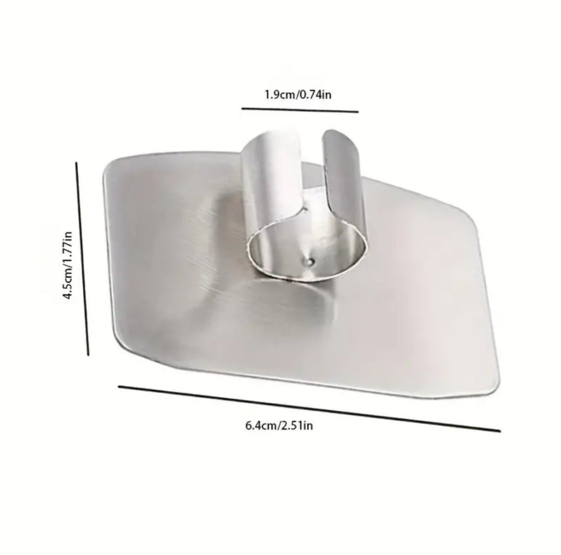 Metal Finger Guard for Vegetable Cutting (1 tk)