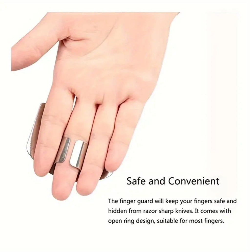 Metal Finger Guard for Vegetable Cutting (1 tk)