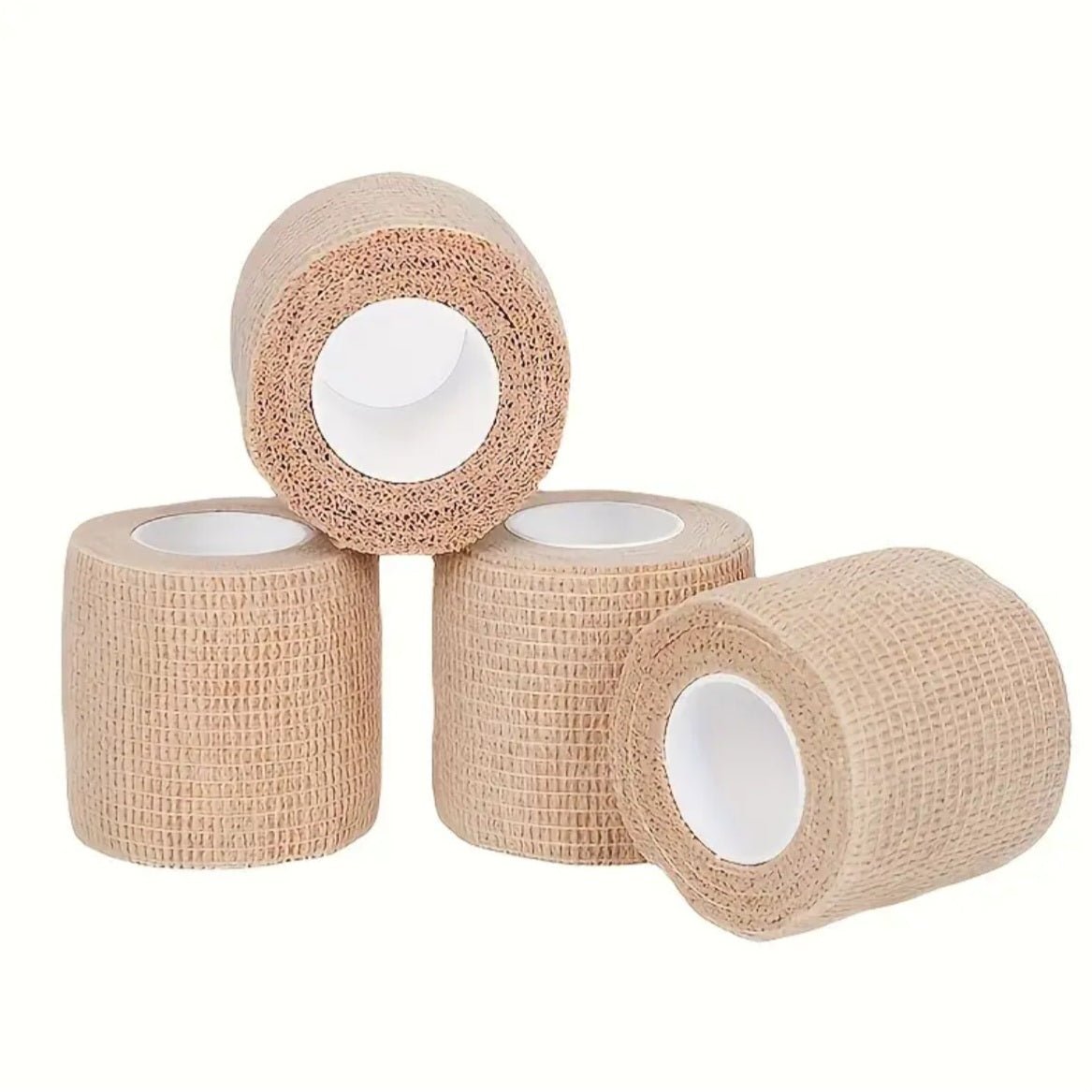 10 tk elastsed isekleepuvad spordisidemed 2,5cm x 450cm (10 tk)