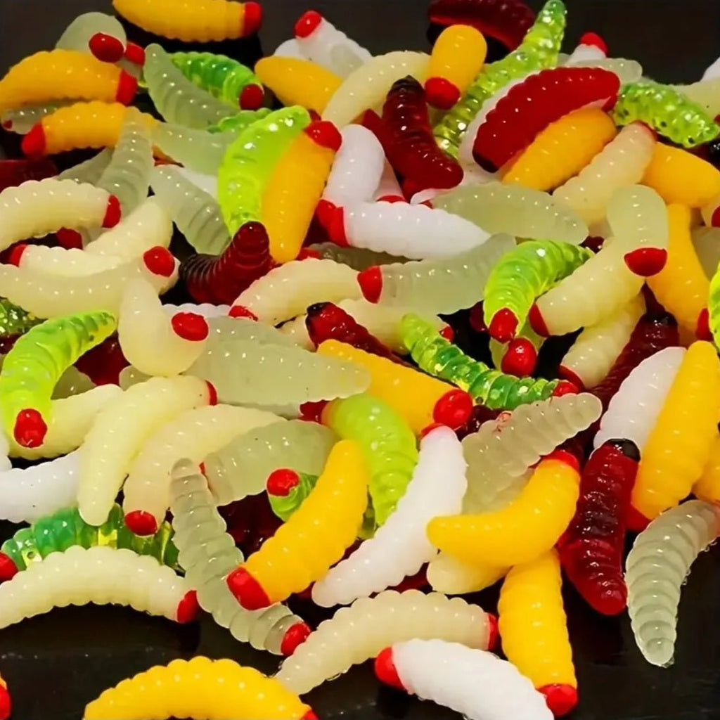 100 tk bionilised pehmed usslandid kunstlikud lendõnge söödad