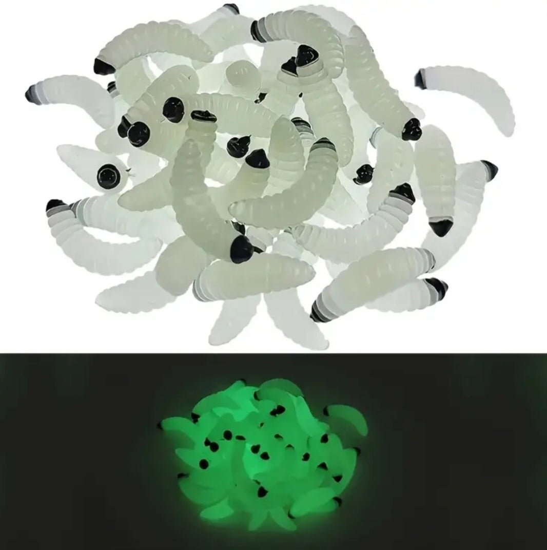 100 tk bionilised pehmed usslandid kunstlikud lendõnge söödad