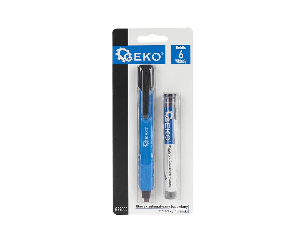 Carpenter / Masonry Pencil + 6 Refills
