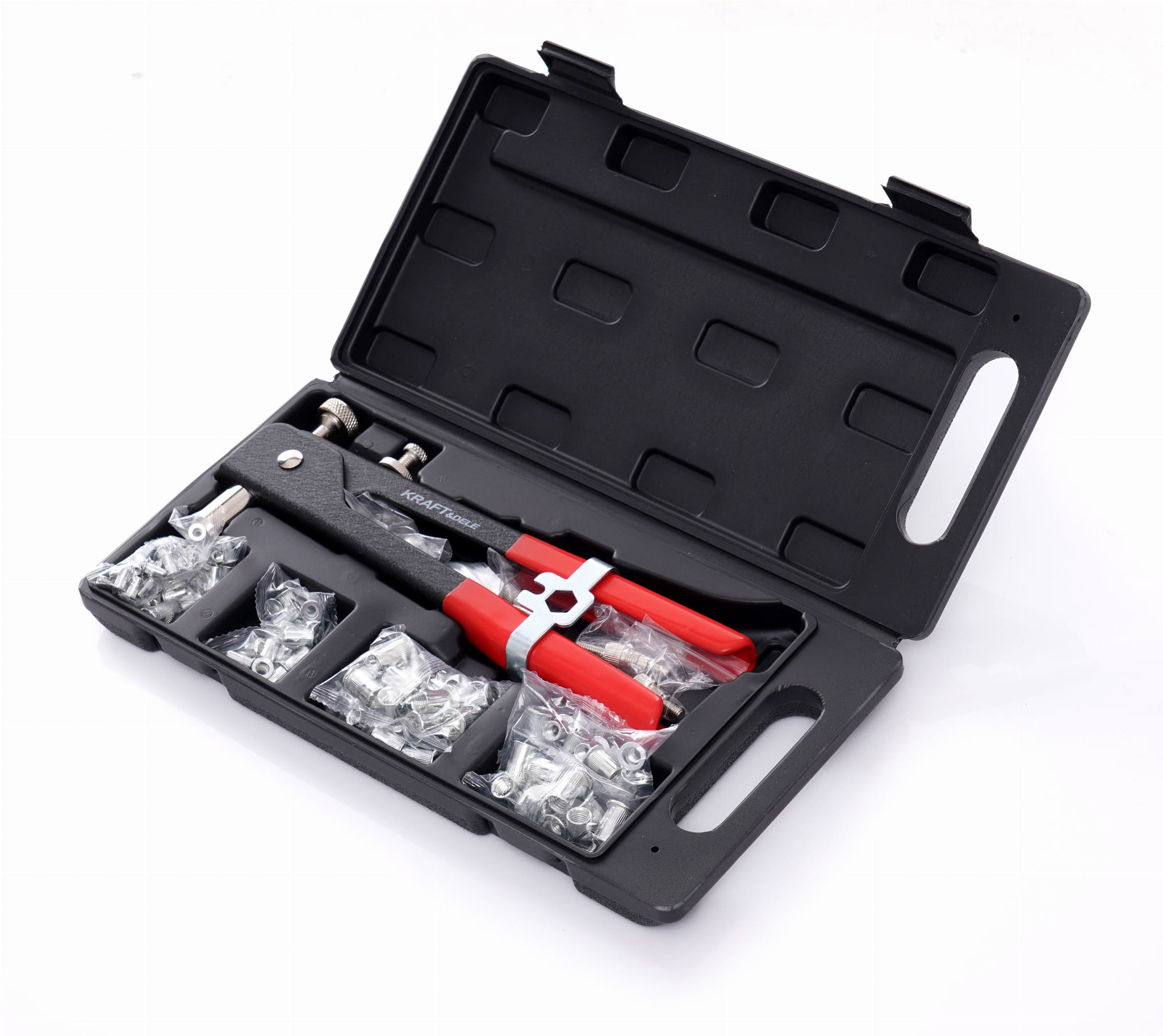 Hand riveter for rivet nuts 106pcs. KD10555
