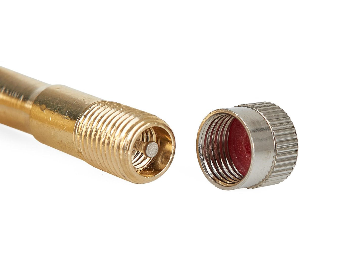90-degree angle brass inflator pump valve extension