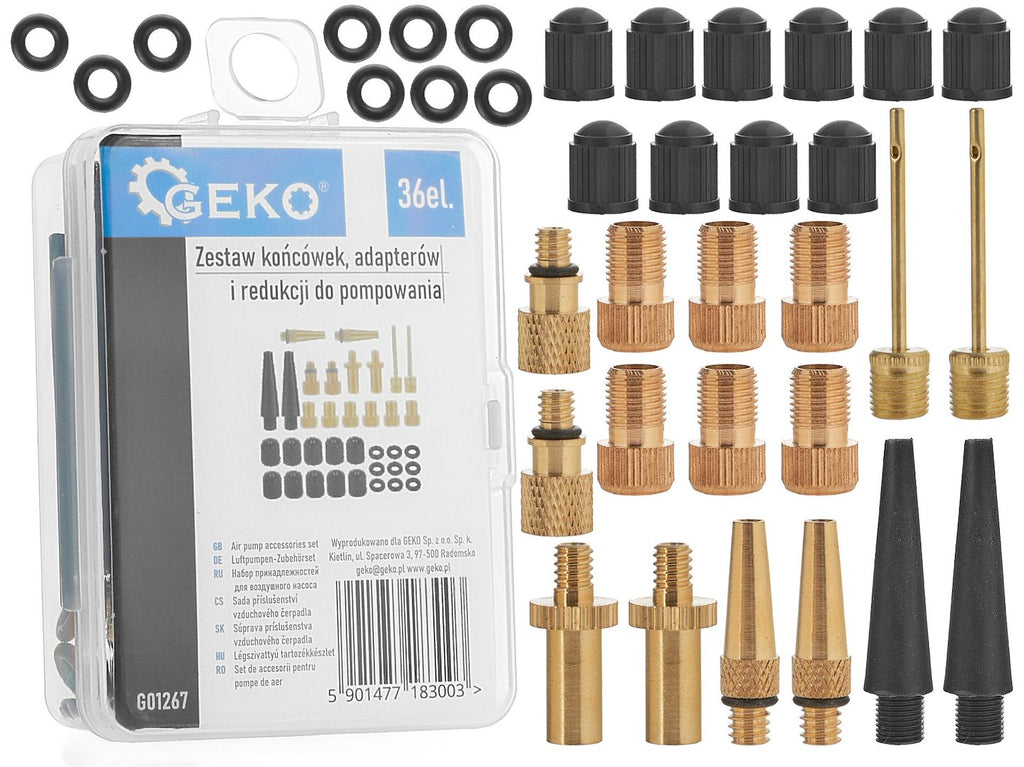 36-piece air pump accessories set