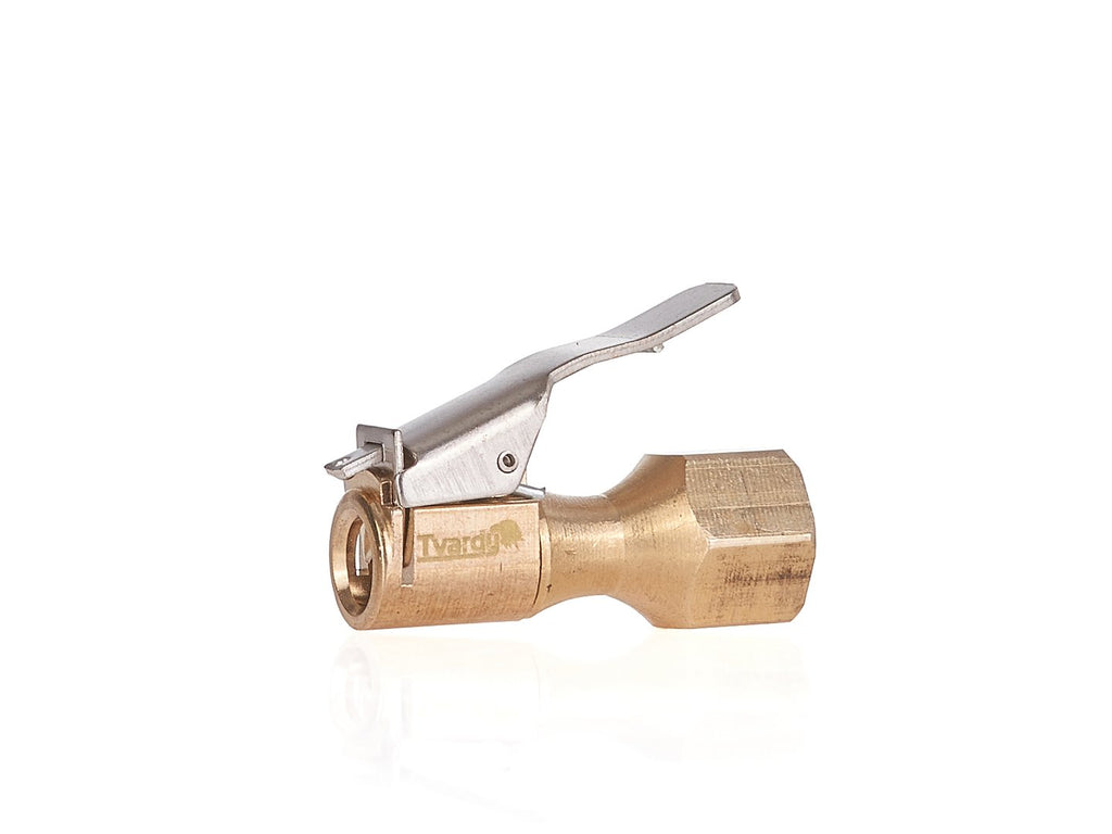 Brass inflator pump valve connector 8 mm 1/4"