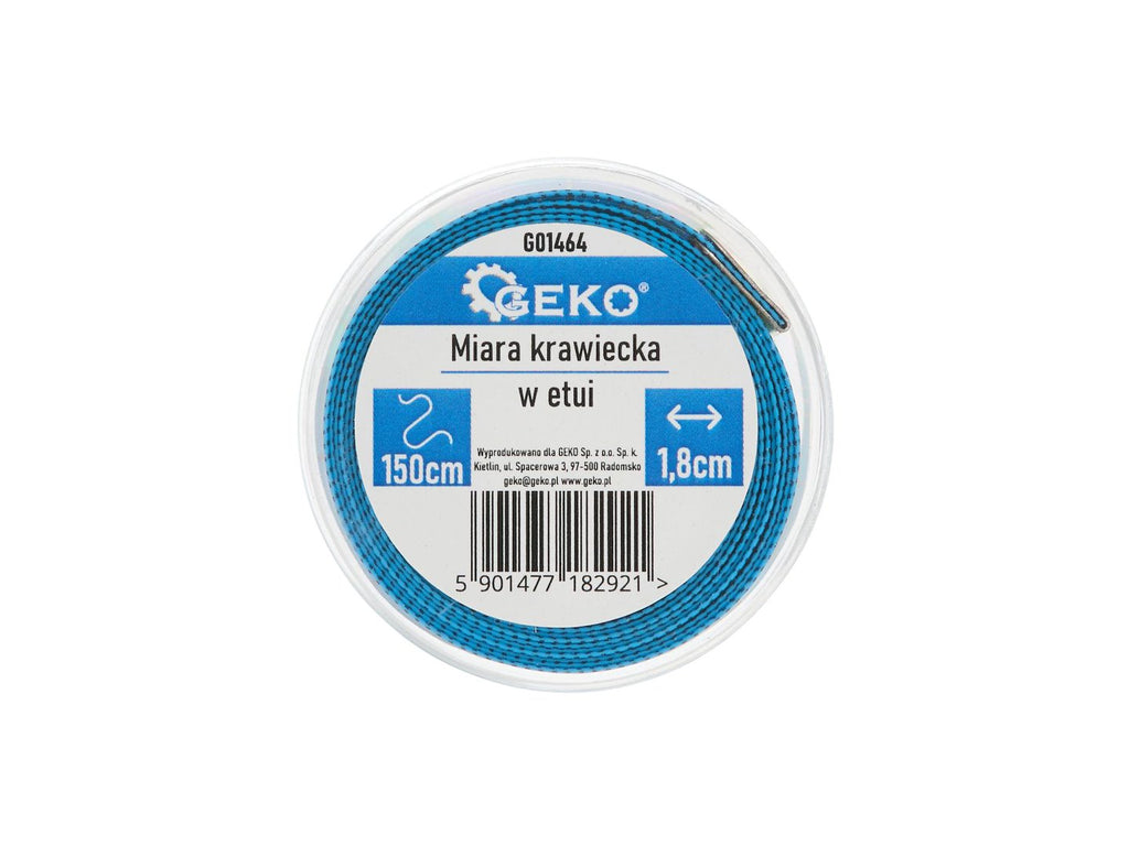 Tailor's sewing measuring tape 150cm + case