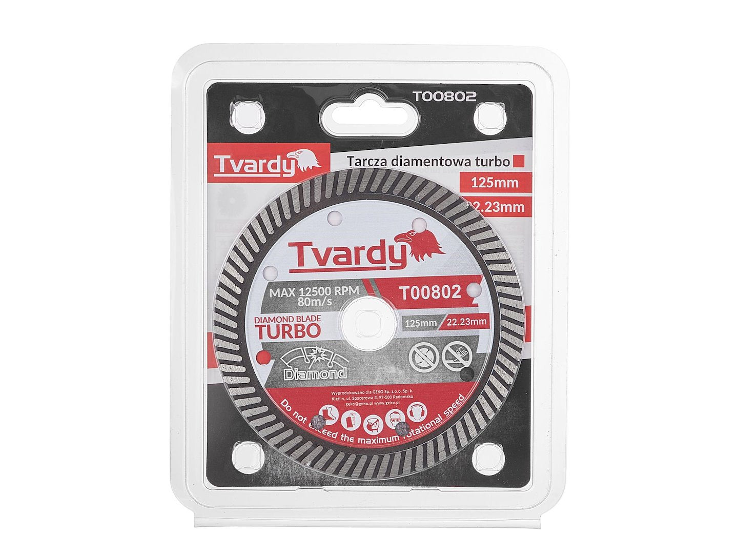 Turbo diamond blade 125 x 10 x 22.23 mm