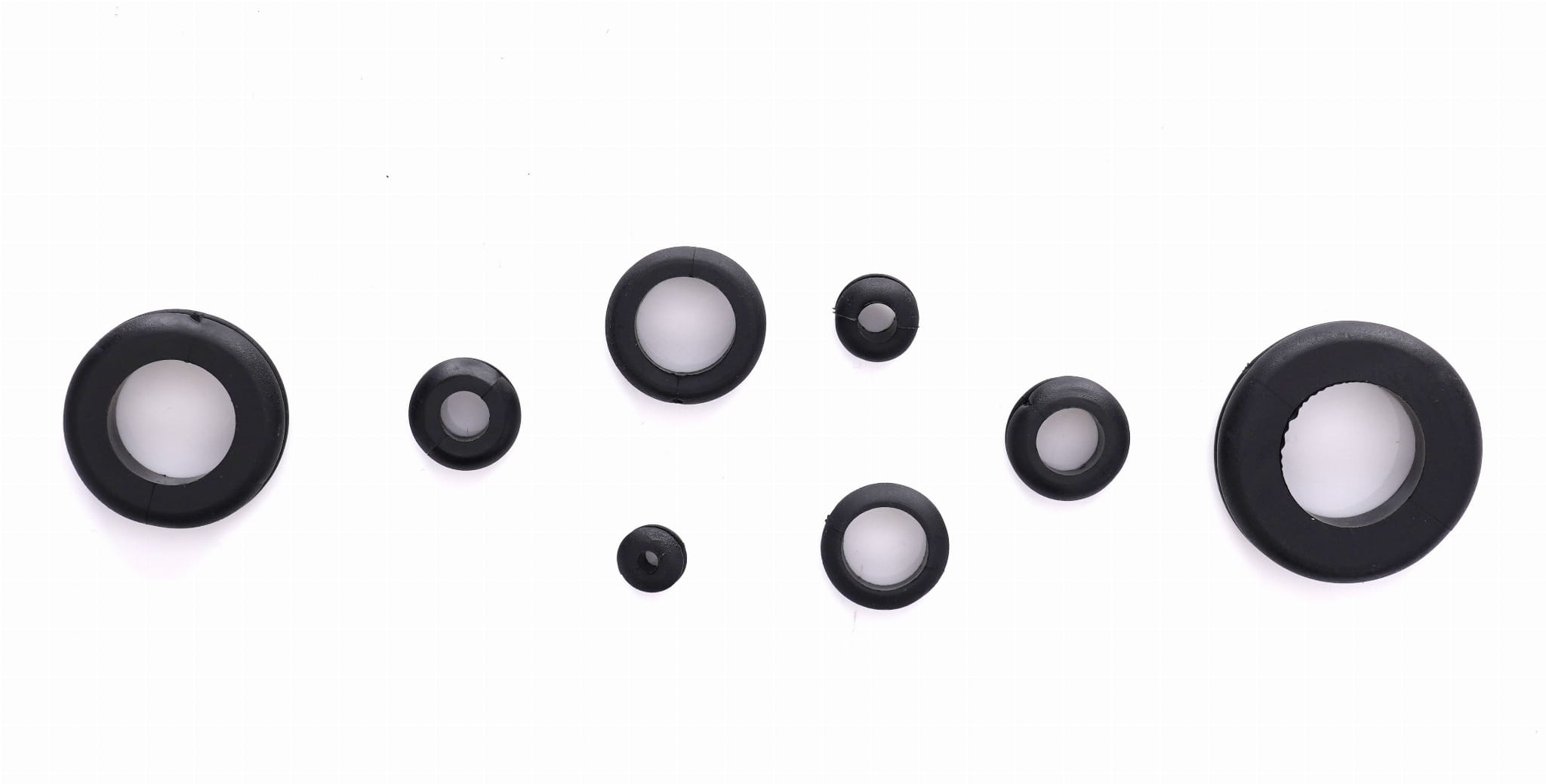 Rubber grommets 180 pcs. KD10485 (VB12)