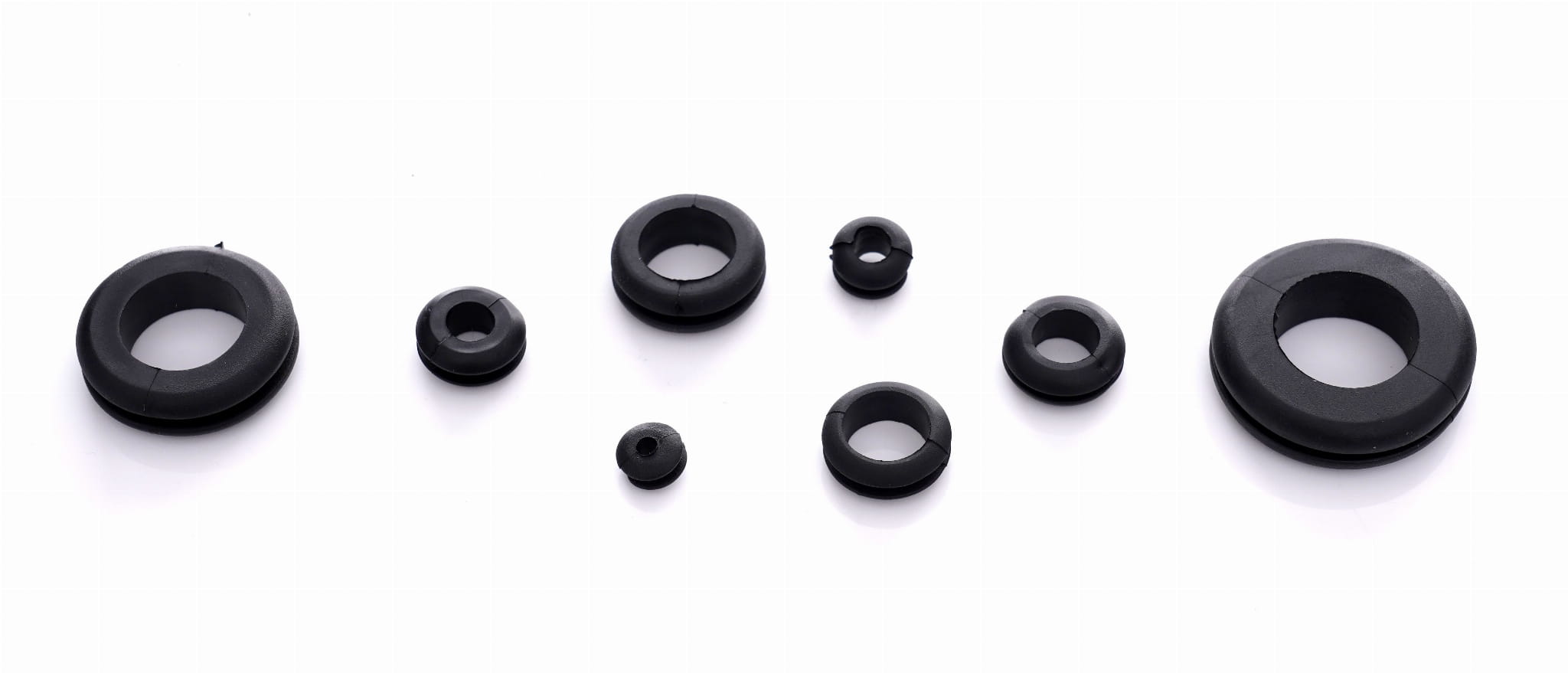 Rubber grommets 180 pcs. KD10485 (VB12)