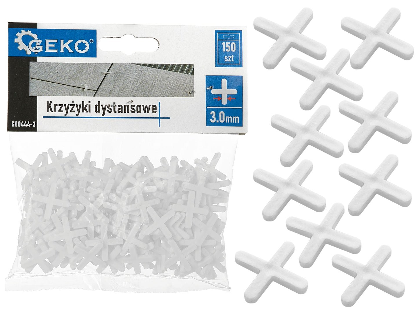 Tile crosses - 3.0mm - 150pcs (100)