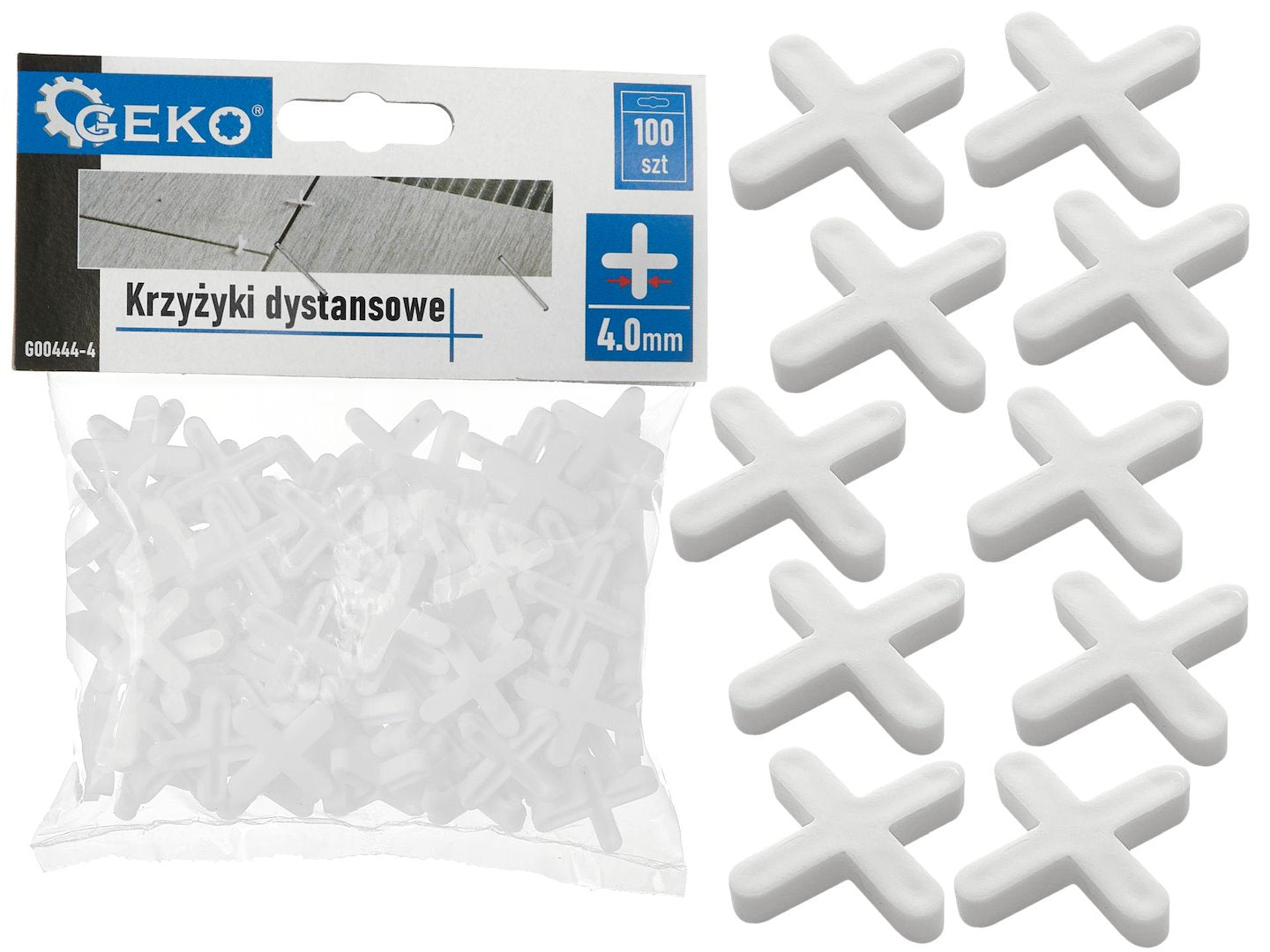 Tile Crosses - 4.0 mm - 100 pcs (100)