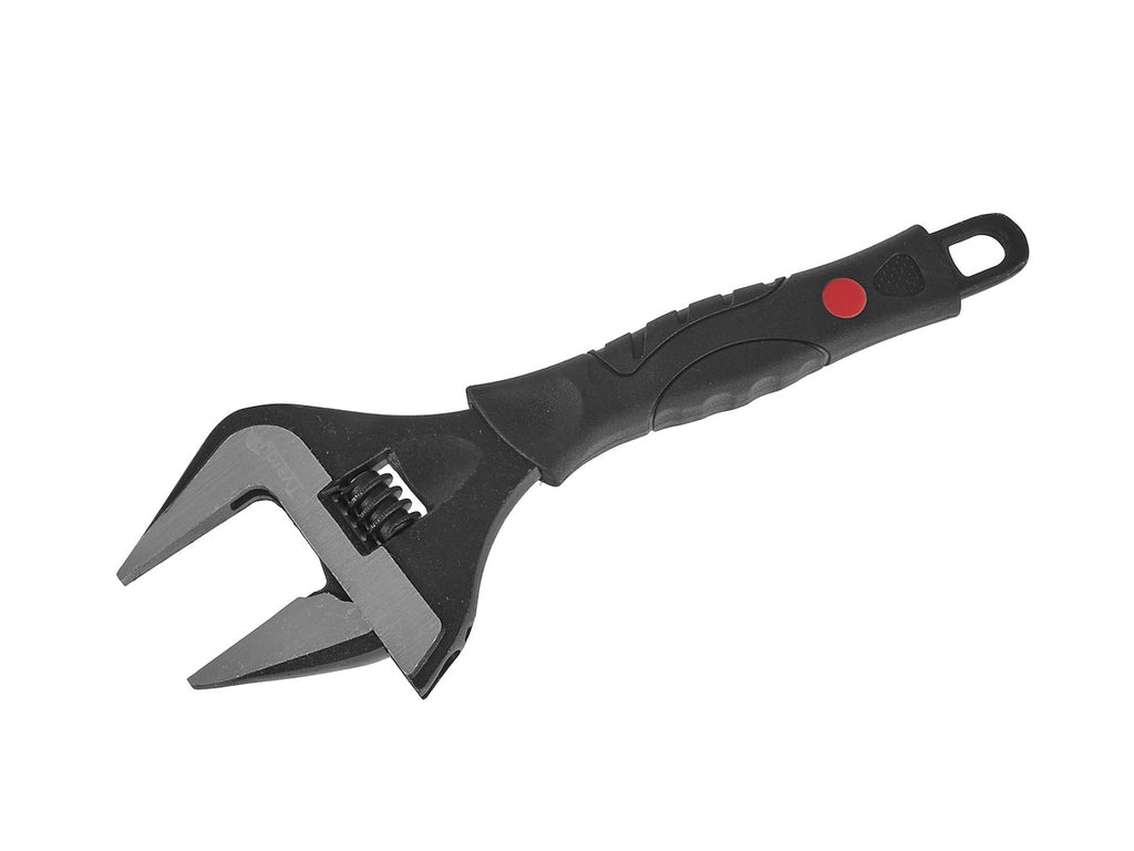 Adjustable Wrench – Extra-Wide Jaw 0-50 mm 10" CrV