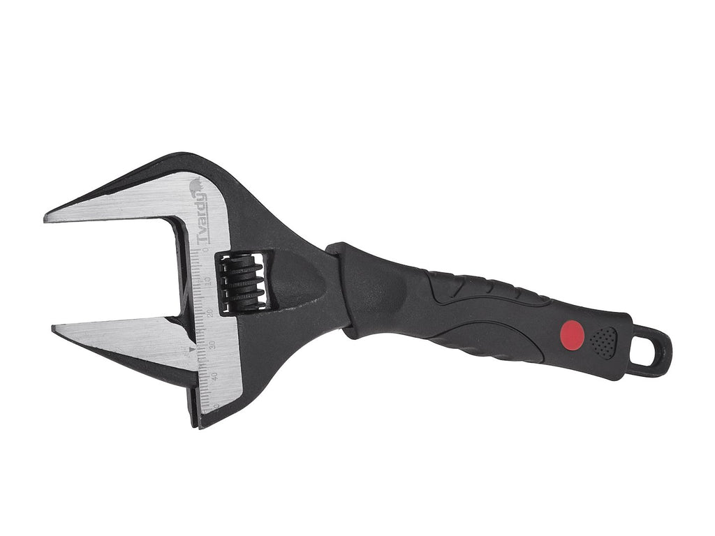 Adjustable Wrench – Extra-Wide Jaw 0-50 mm 10" CrV