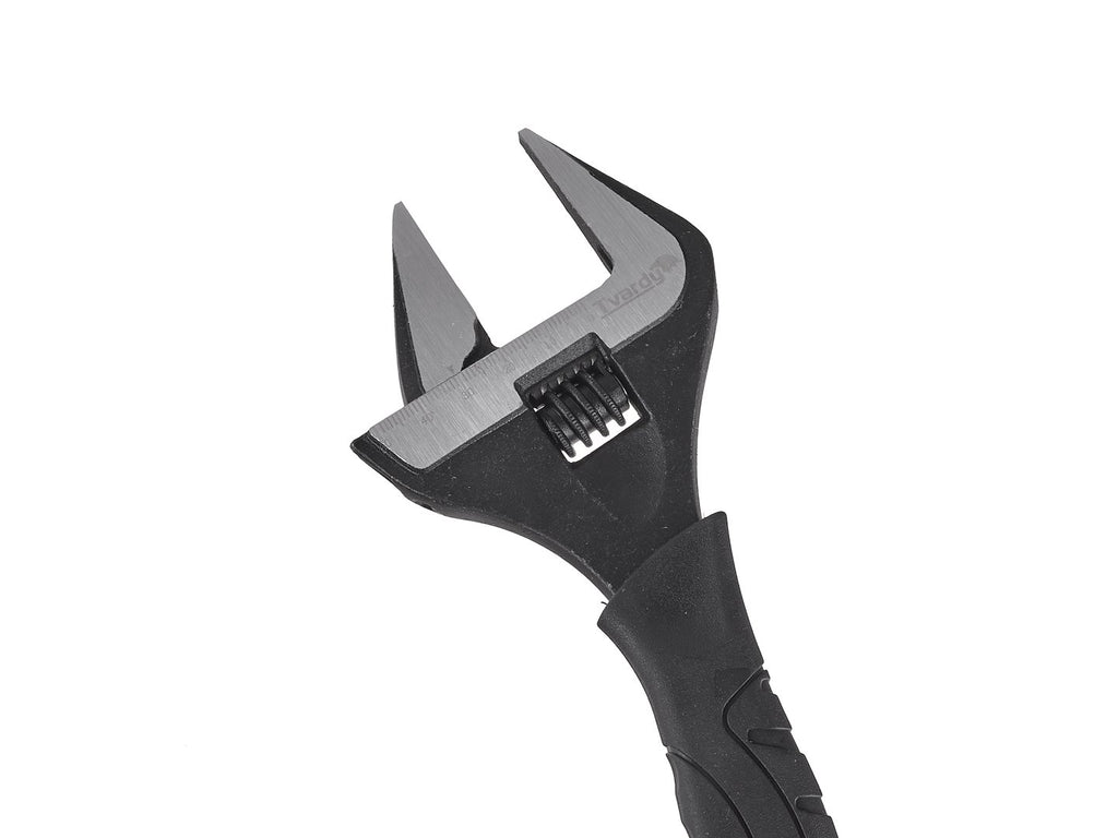 Adjustable Wrench – Extra-Wide Jaw 0-50 mm 10" CrV